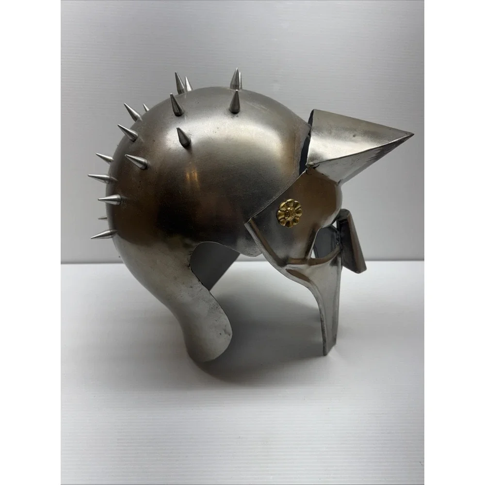 Hand Made- MF Doom Gladiator Mad-villain Steel Face Armor Medieval Full Helmet